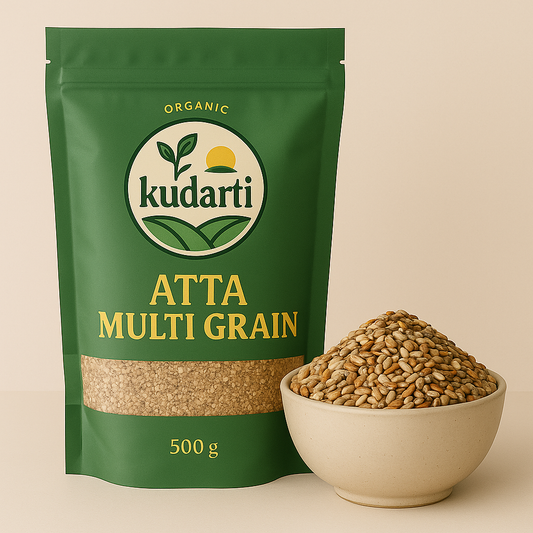 Multigrain Atta | 3 Rotis fulfils 35% daily fibre | (Mix anaaj ka atta)